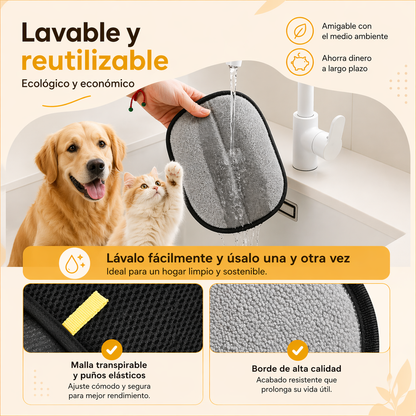 Guante Quita Pelos de Mascotas